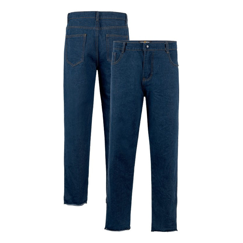 Slack Conjunto Crudo Mezclilla Kumen Certificado