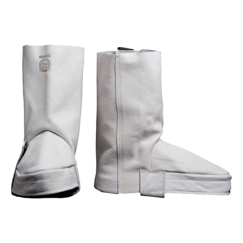 Cubre Botas Soldador Cuero F/kevlar Ref/puntera