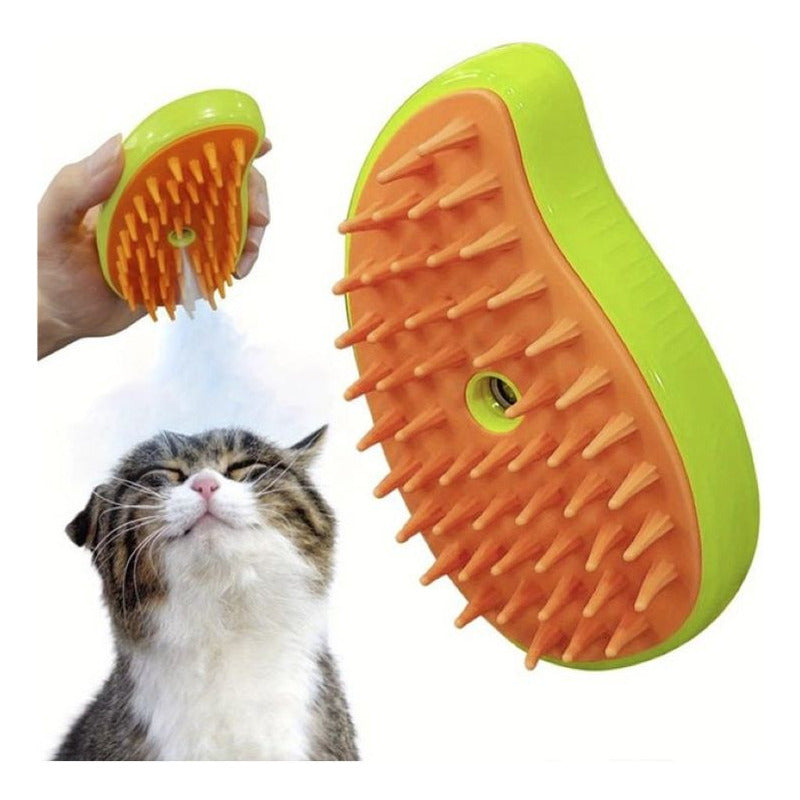 Cepillo Automático Para Gatos Y Perro A Vapor 3 En 1