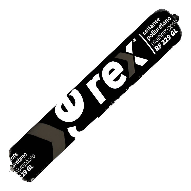 Sellante Poliuretano Pu Gris 600 Ml Recarga Rex