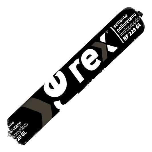 Sellante Poliuretano Pu Gris 600 Ml Recarga Rex
