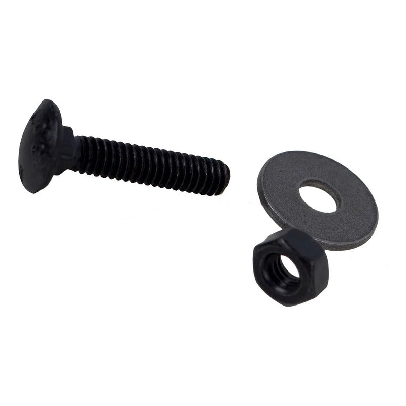 Pack Perno Coche 3/8x5 Negro Tuerca Y Golilla (100 Un)
