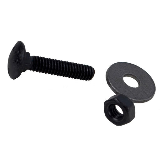 Pack Perno Coche 1/2x1 1/2 Negro Tuerca Y Golilla (100 Un)