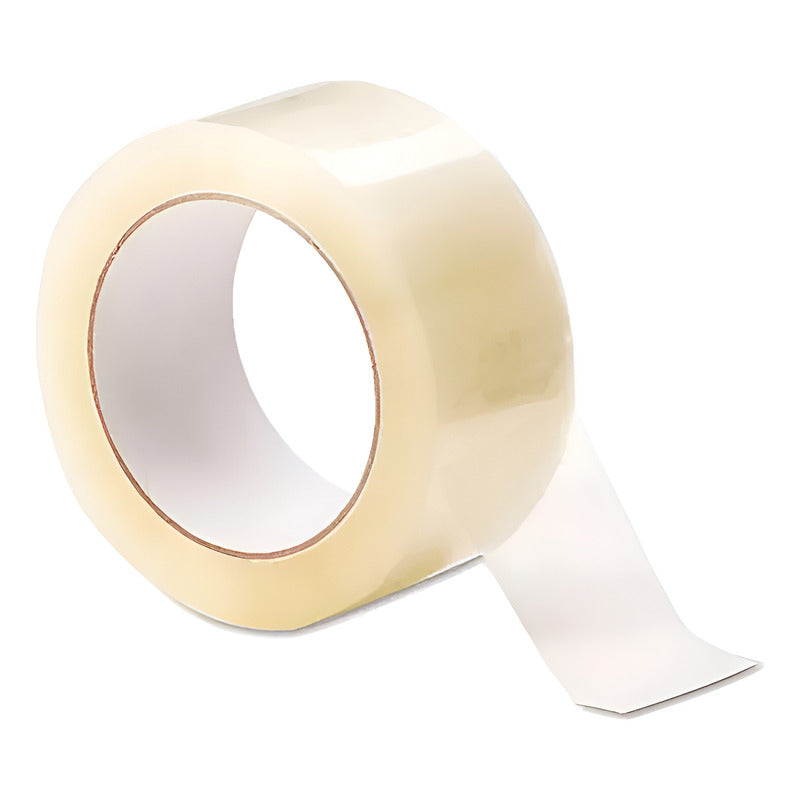 Cinta De Embalaje Adhesiva Transparente 40mts X 45mm