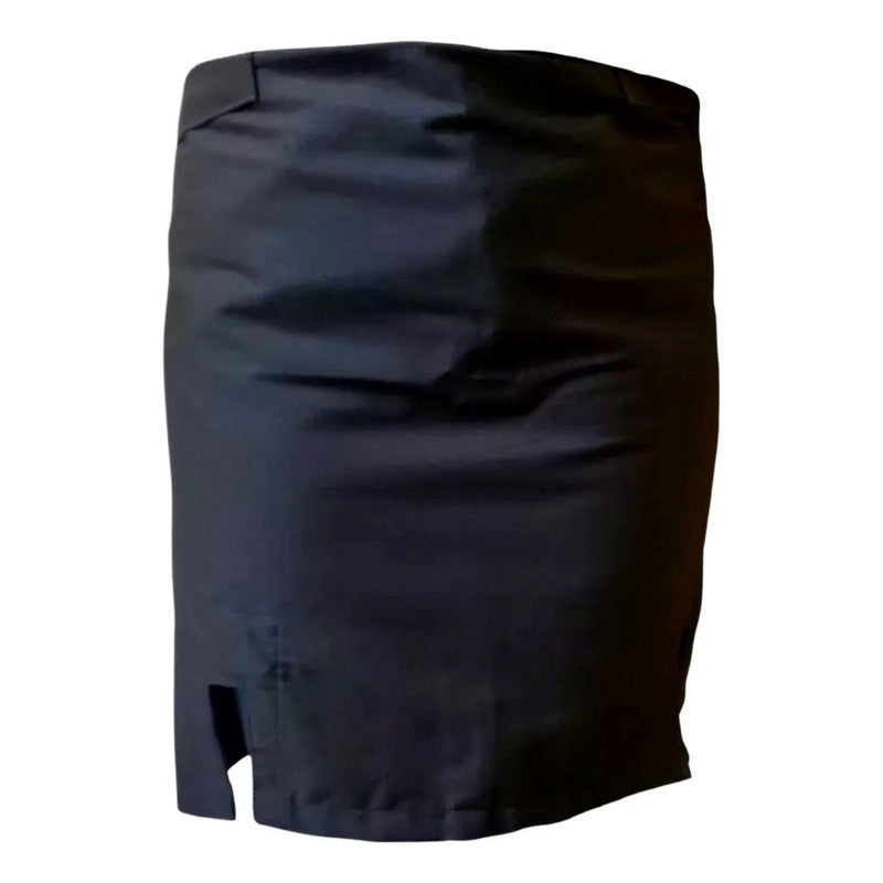 Delantal Profesional Mandil  Negro + 5 Cofias Desechable