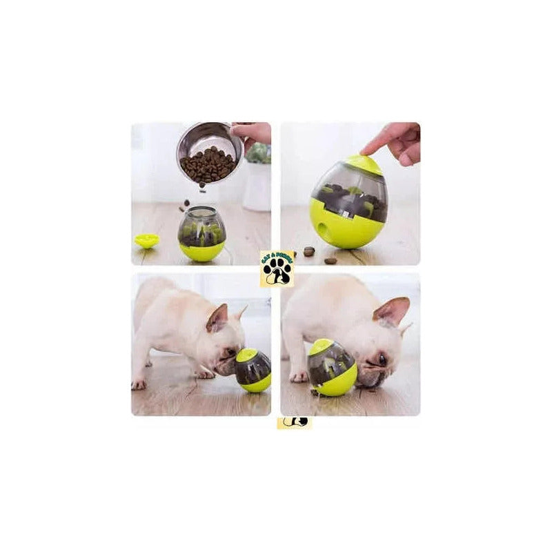 Juguete Dispensador De Premios Para Perros Y Gatos