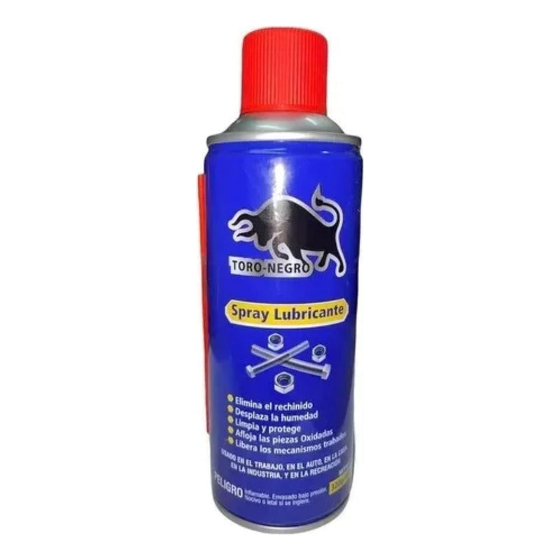 Spray Lubricante De 400ml Marca Toro Negro