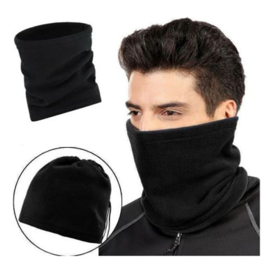 Cuello Polar Térmico Con Cordón Ajuste