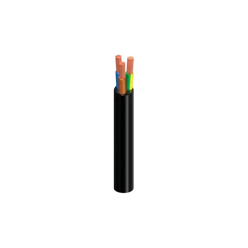 Cordon Electrico Svt 3x 1.0 Mm (certificado) Negro - 100 Mts