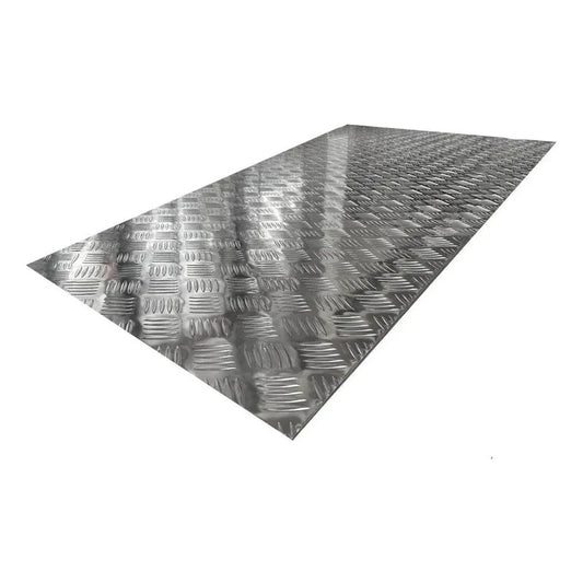 Plancha Diamantada De Aluminio 1,3mmx1000x3000 Plateado