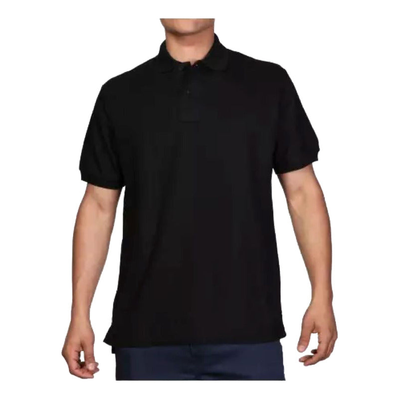 Pack 3  Polera Pique Manga Corta Surtidos Colores