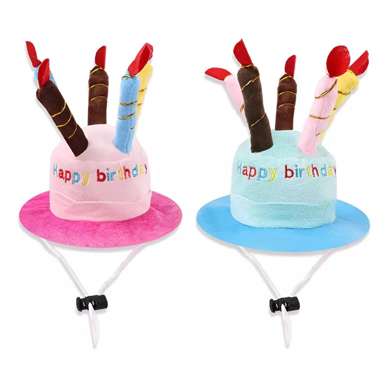 Sombrero Difraz Perro Gato Mascota Happy  Cumpleaños