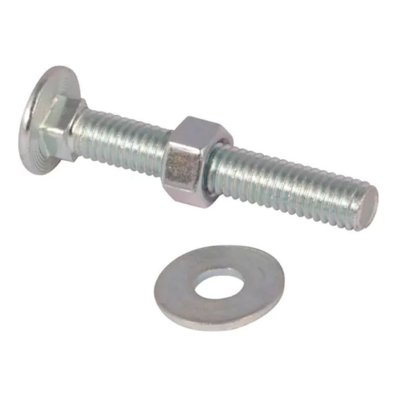 Pack Perno Coche 1/4x3 + Tuerca + Golilla Pl Cte(100 Un)