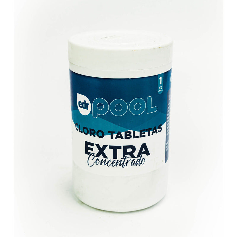 Cloro En Tableta Para Piscina 1 Kilo Edr Pool