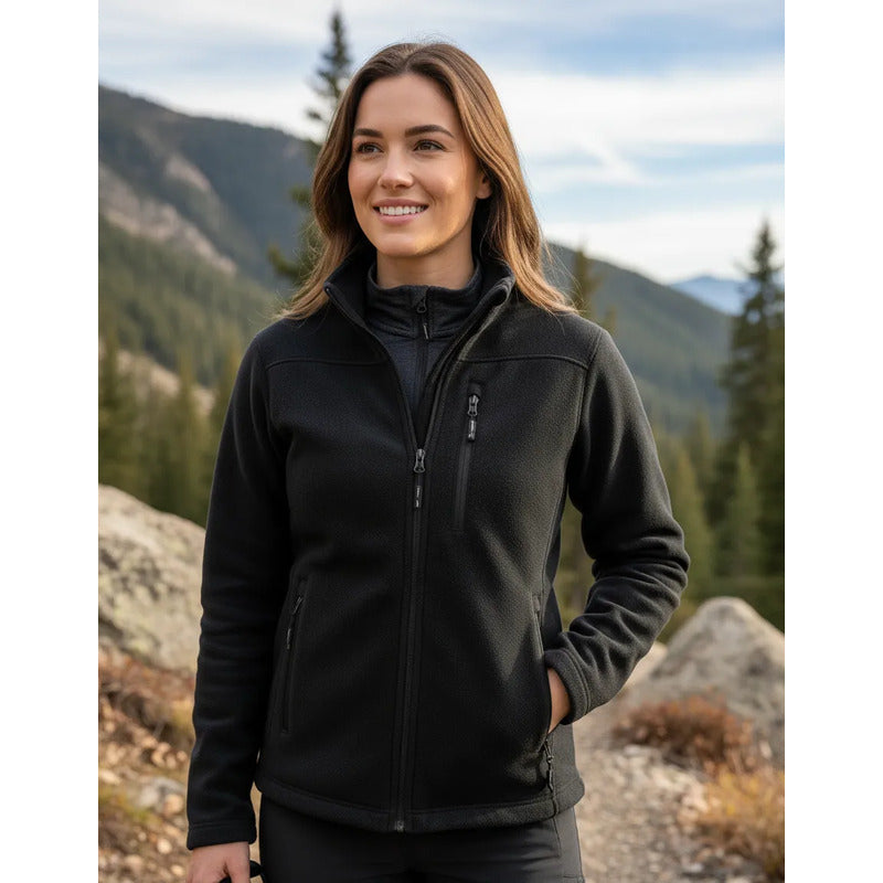Polerón Térmico Windstopper Danubio Mujer Techxtreme M Negro Polar