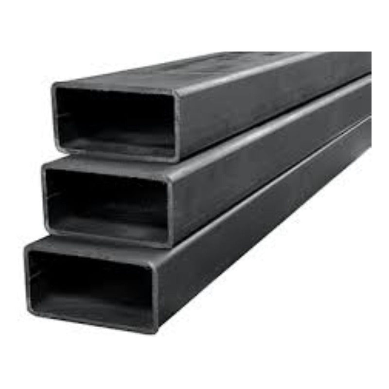 Perfil Rectangular Acero Negro 30x20x1mm