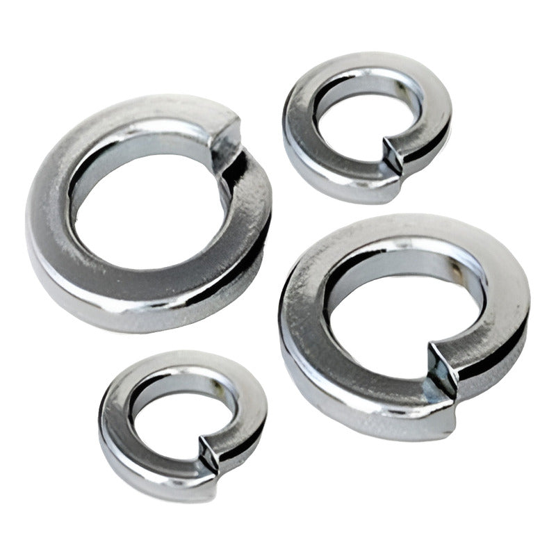 Pack Perno Coche 1/4x2 + Tuerca + Golilla Presion (100 Un)