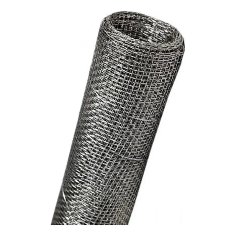 Malla Harnero N°10 (rollo 0.6 X 1.5 Mt) Plateado