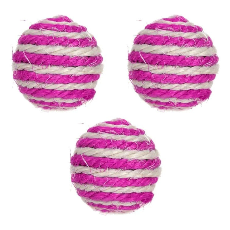 Pelota Para Rascar Gatos, Juguete Ecológico