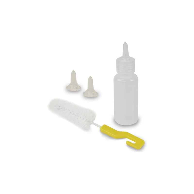 Set Biberon Mamadera Para Cachorros 60 Cc