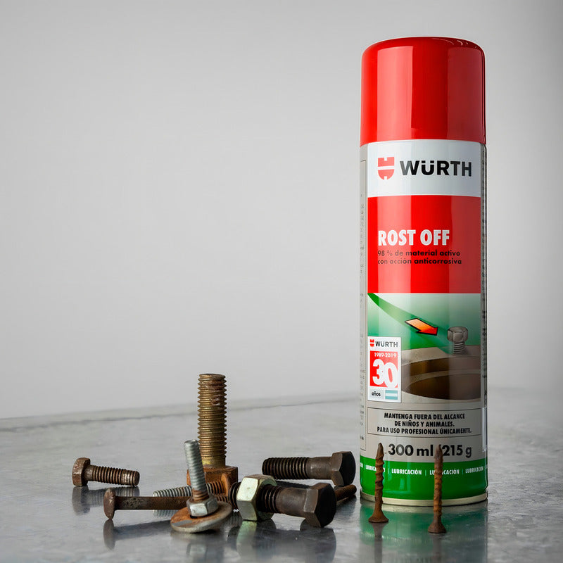 Rost Off Wurth Removedor Oxido Tuerca Agripada 300ml Lubrica