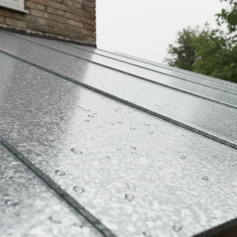 Plancha Galvanizada 0.8mmx1500x3000 Plateado