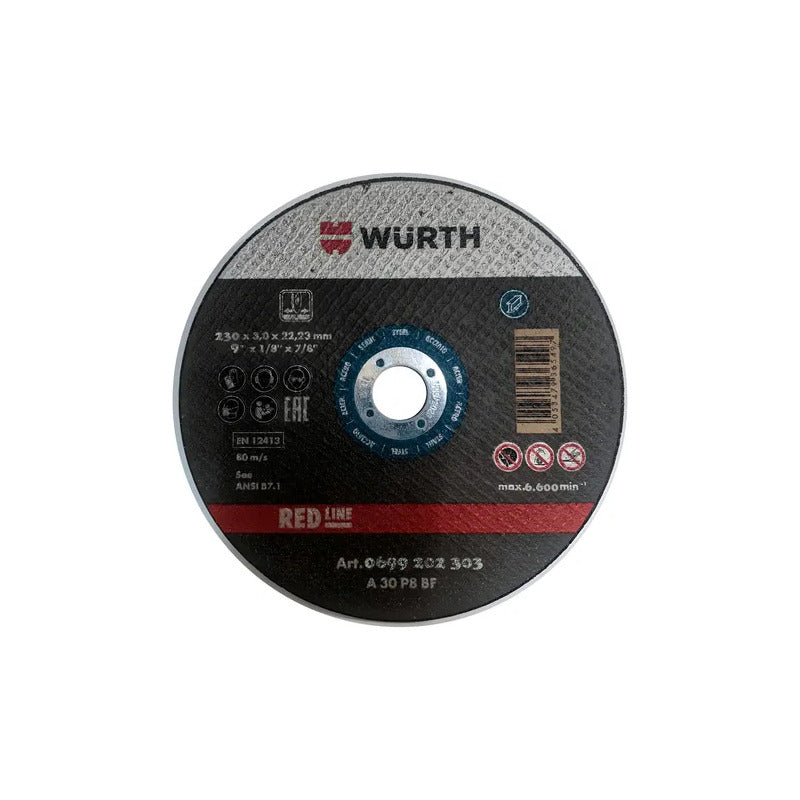 Disco De Corte De Metal 9x3mm