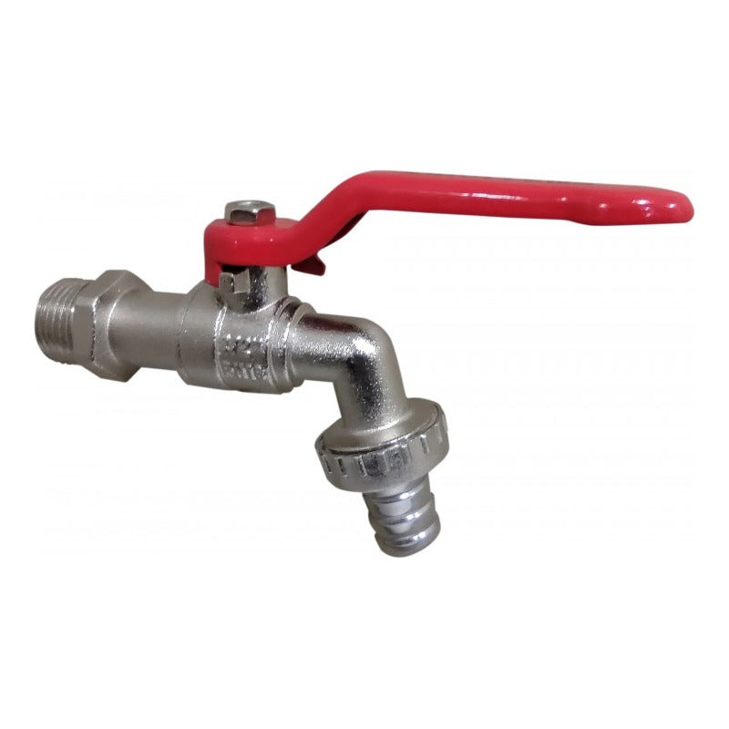 Llave De Bola Riego Jardin Lavadero 1/2