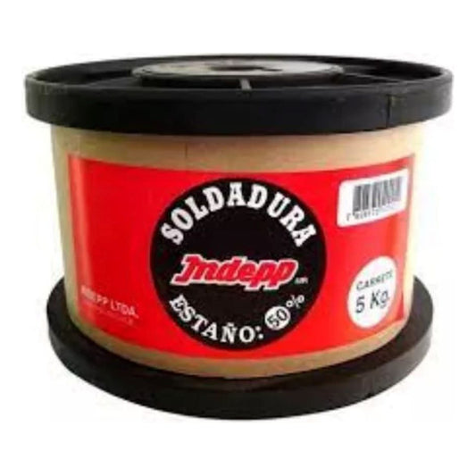 Soldadura De Estaño 50% Carrete 5 Kg