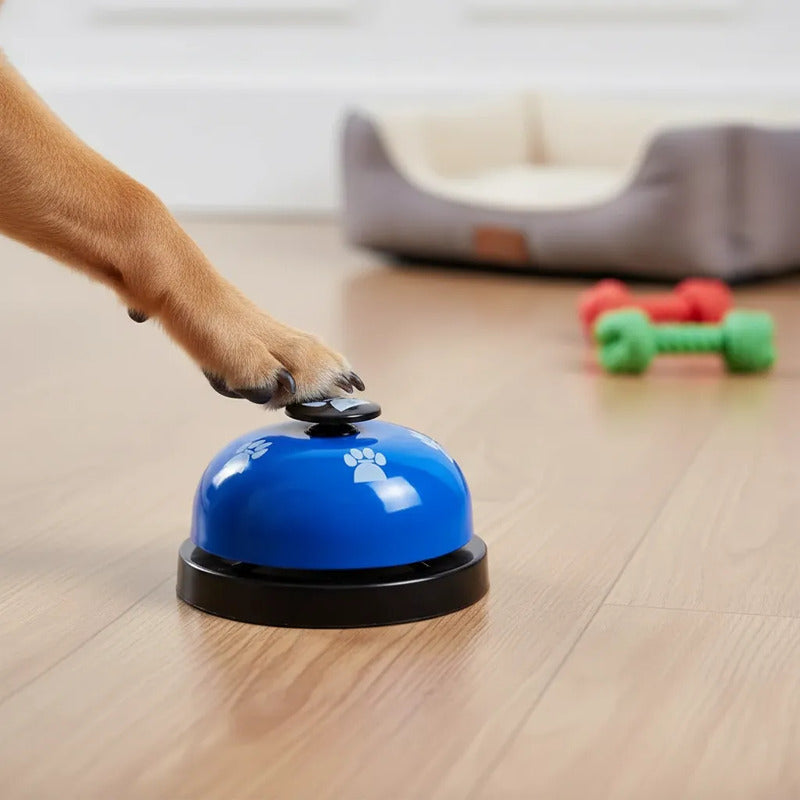 Campana De Entrenamiento Para Mascotas Perros Azul