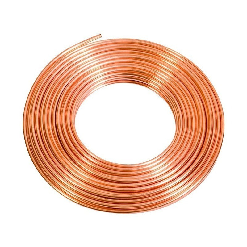 Cañería Tubería De Cobre Flexible 1/2x0.6x15.2 Mts