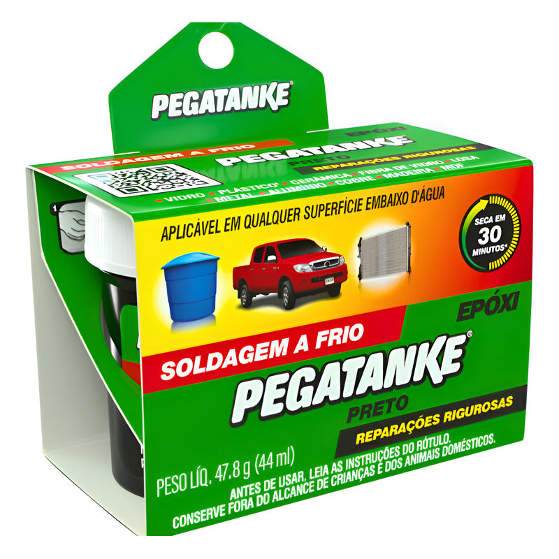 Súper Pegamento Pegatanke Negro Soporta Hasta 300°c Con Eficacia