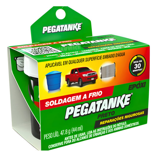Súper Pegamento Pegatanke Negro Soporta Hasta 300°c Con Eficacia