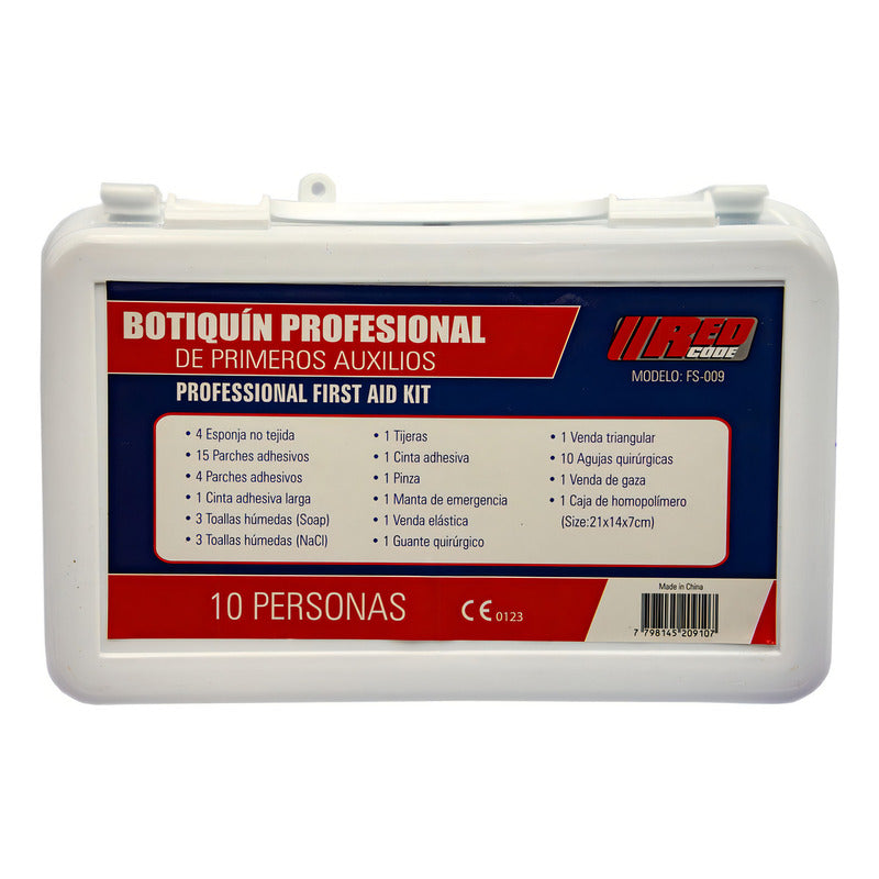 Botiquin Primeros Auxilios Para 10 Personas