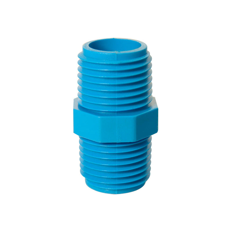 Niple Pvc He/he De 1/2 Pulgada Pack 3 Und