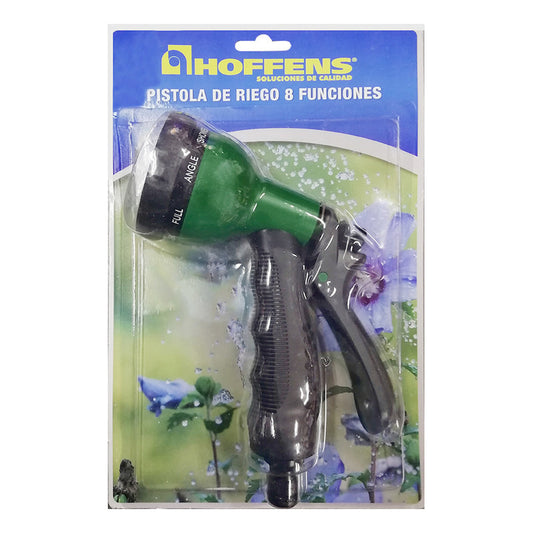 Pistola De Riego Regador Manguera Multifuncion 8 Posiciones