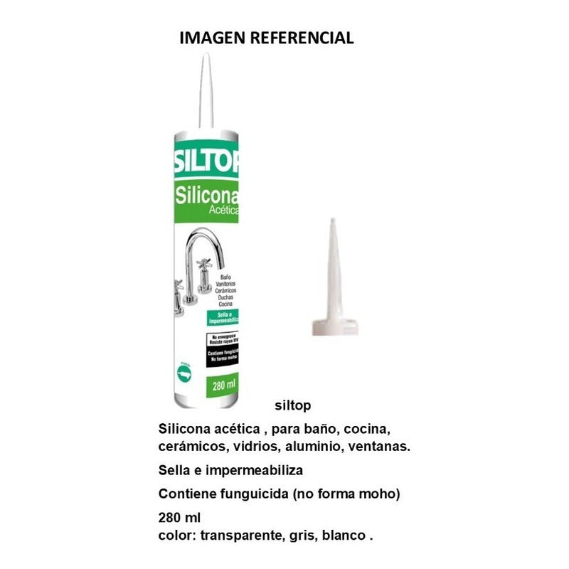 Silicona Blanca Acetica