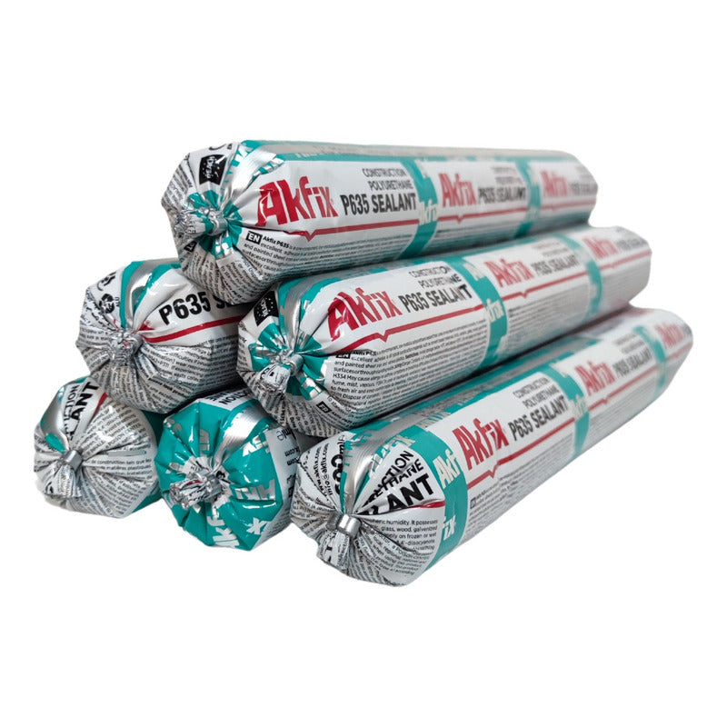 Sello De Poliuretano Gris Akfix 600 Ml