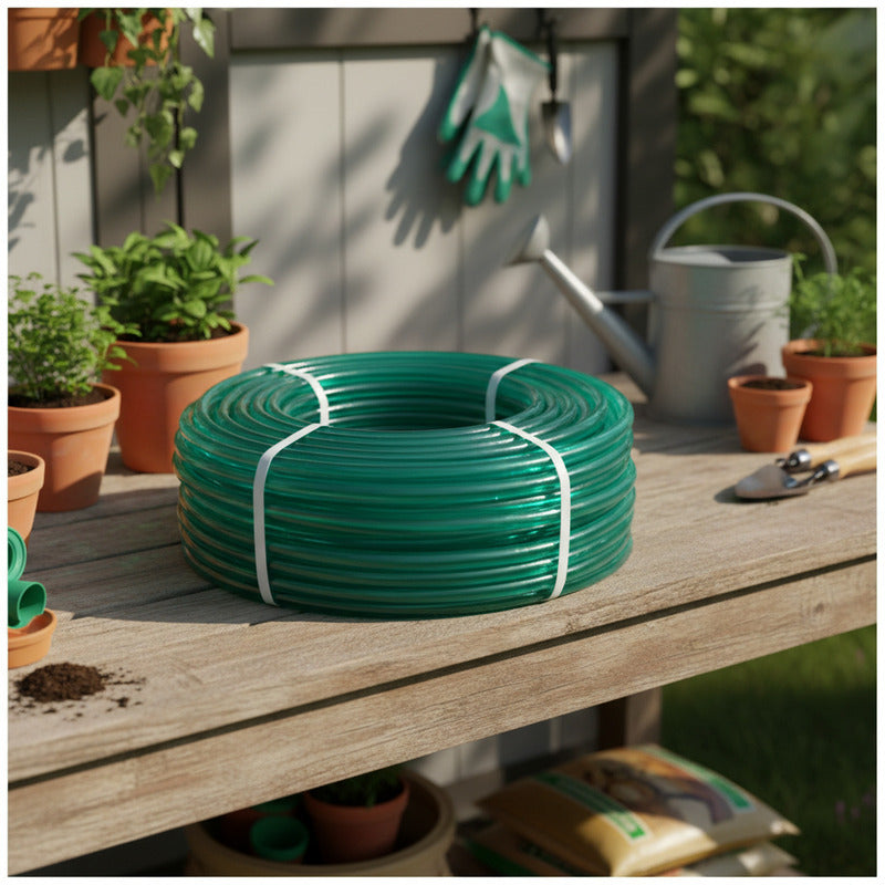 Manguera Jardin Galactica 1 PuLG Verde 100 Mts Verde Musgo