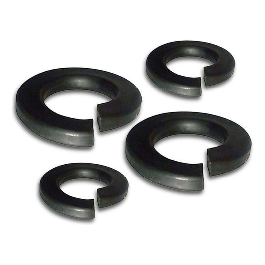 Golilla Presion 1/4 Negra 100 Unid.