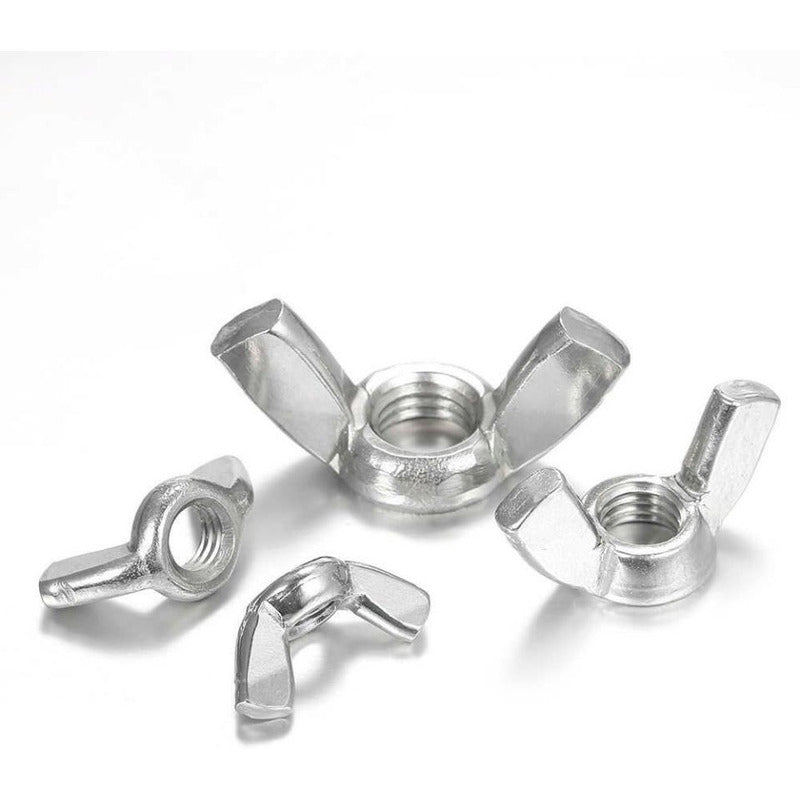 Tuerca Mariposa 1/4 Zn 100 Unidades