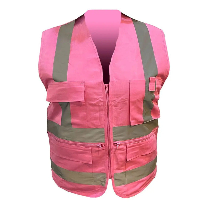 Chaleco Geólogo Rosado Geolite Rosa Chicle Xl