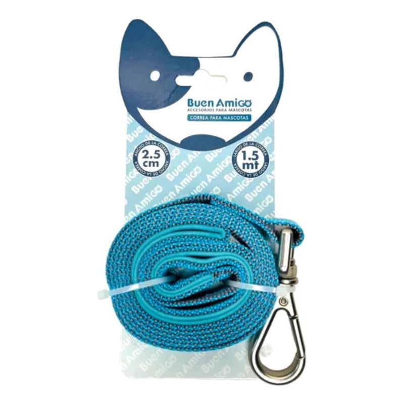 Correa Fuerte Para Perros  Agarre Acolchado 1.5 Mts X 2.5 Cm