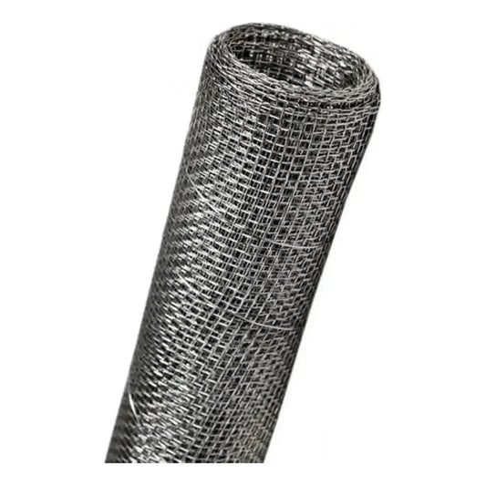 Malla Harnero N°8 (rollo 0.6 X 1.5 Mt) Plateado
