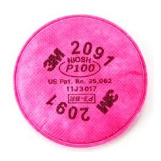 Filtro 3m P100 Modelo 2091 Aplica A Todas Las Mascarillas 3m