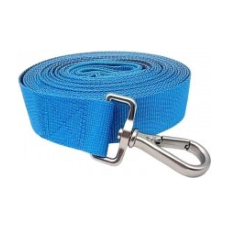 Correa Plana Resistente Larga Para Perro 6 Metros X 3.8 Cm