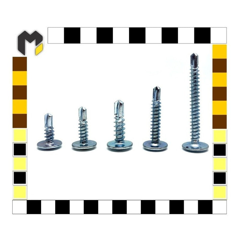 Tornillo Cabeza De Lenteja 8x1 Pb. (1000un)