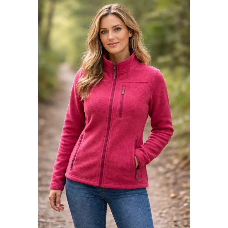 Polerón Térmico Windstopper Danubio Mujer Techxtreme Xl Rojo Polar