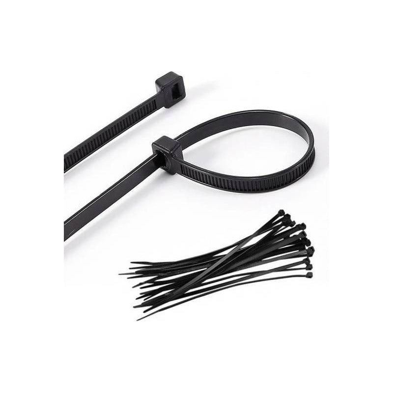 Amarra Cable Negro 2.5x100mm Paq100 Un