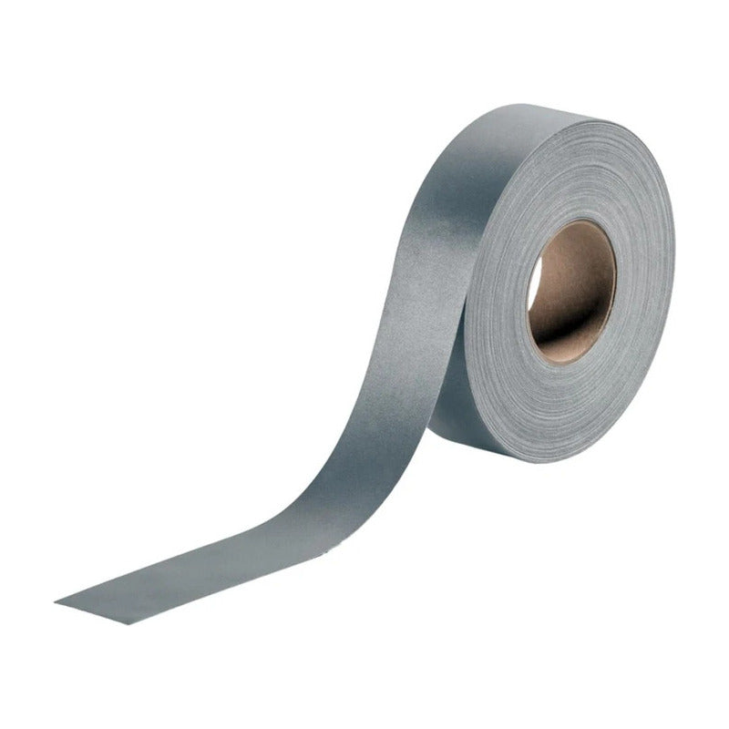 Cinta Reflectante Gris De 1¨x 2,5cm X 100m